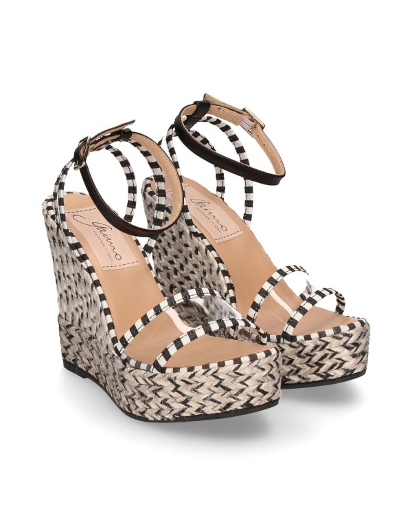 SANDALIA TRANSPARENTE NELLY GAIMO