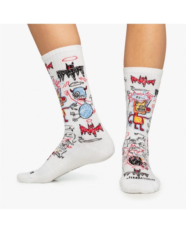 CALCETINES JIMMY LION BASQUIAT BATMAN