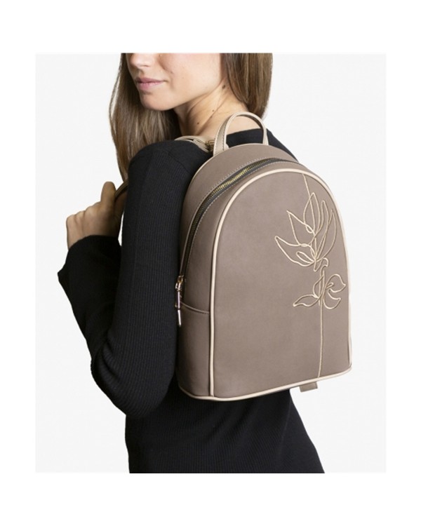 MOCHILA TANTREND MARRON MOCHILA TANTREND MARRON